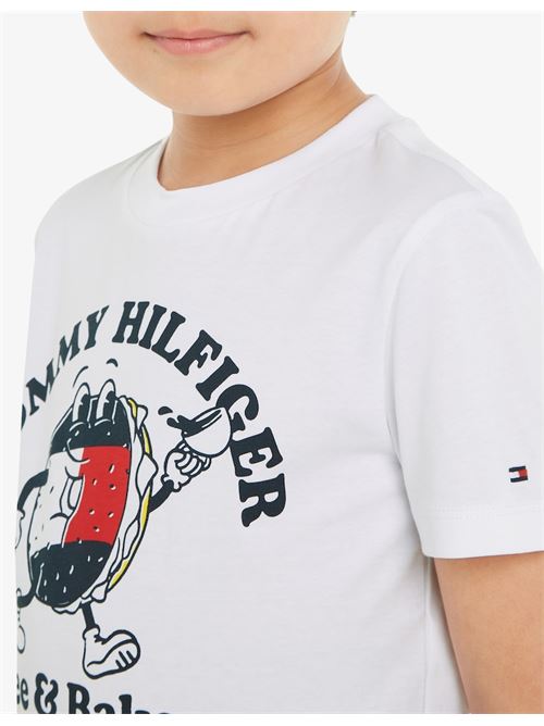 TOMMY BAGELS TEE S/S TOMMY HILFIGER | KB0KB08929T/YBR